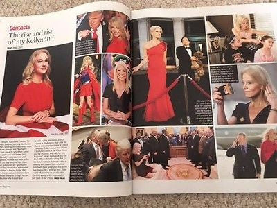 Conor McGregor Prof. Brian Cox Kellyanne Conway UK Times Magazine 1 April 2017 - Image 3