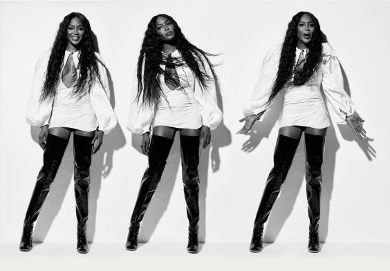 NAOMI CAMPBELL Photo Cover 2 interview London ES MAGAZINE May 2017 - Image 5