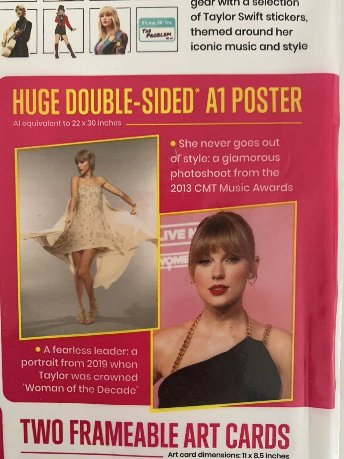 TAYLOR SWIFT UK ULTIMATE FAN PACK MAGAZINE SEALED NEW & EXTRAS 2023 - Image 4