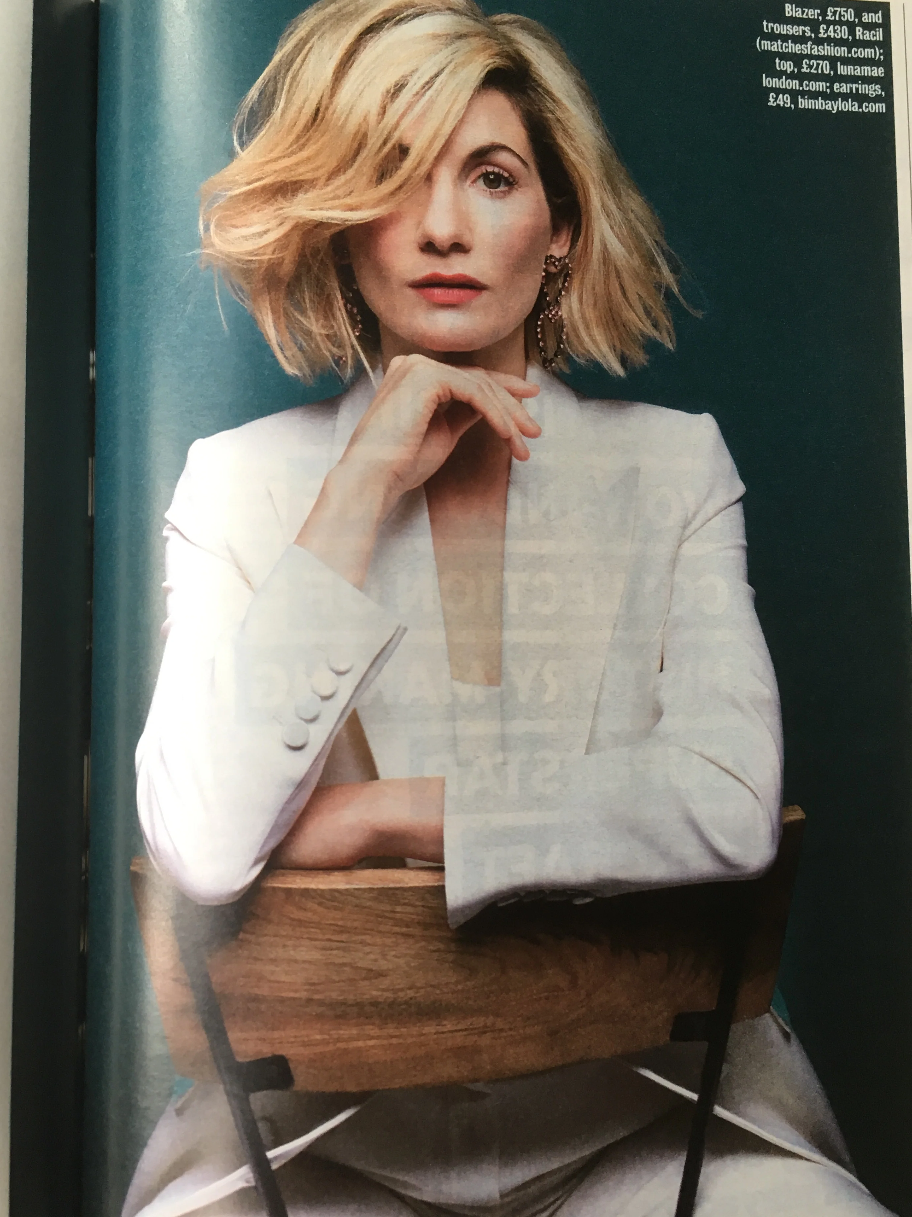 UK Times Magazine 8th September 2018: Jodie Whittaker The Doctor Who Cover Story - Image 3